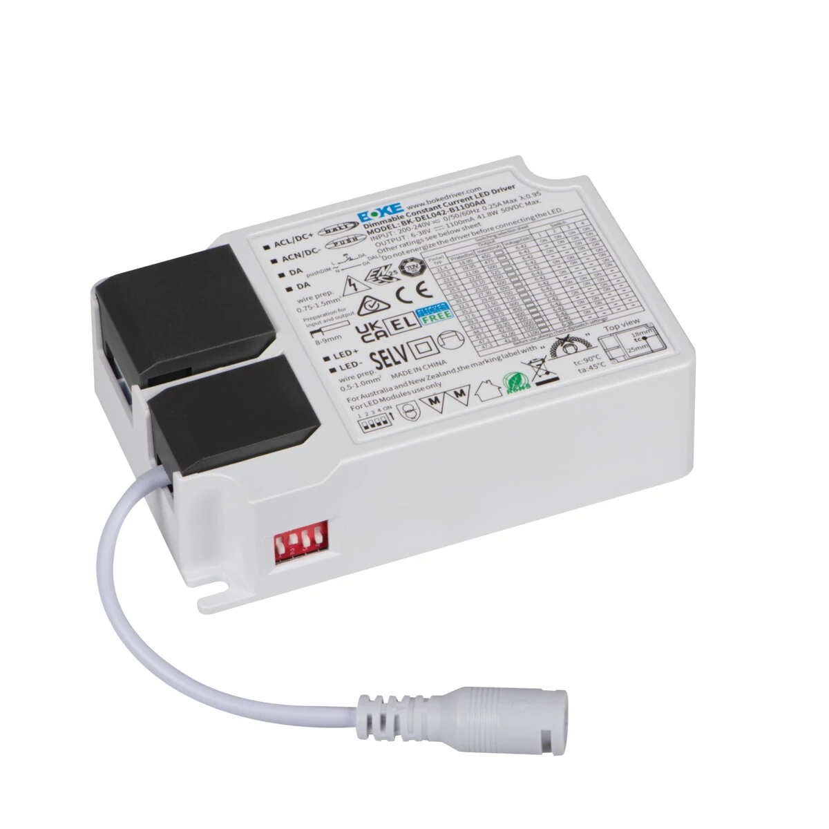 KANLUX 37267 BLINGO DRV42W DALI BK táp, kompatib.: 37271, 37265, 37266