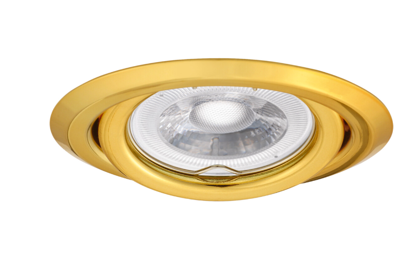 KANLUX Mennyezeti síkban billenthető spot lámpatest arany,  ARGUS CT-2115-G