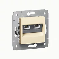 Legrand Cariva RJ45/11 csatlakozó keret nélküli  Bézs 773740