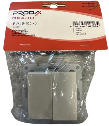 Prodax Grado csillárkapcsoló betét, krém (Pdk15-105 kb KR) KÉSZLETEN!!!