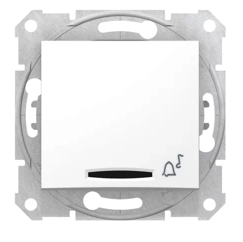 Schneider Electric Sedna N101 nyomógomb JF CSJ fehér (SDN1600421) KÉSZLETEN!!!