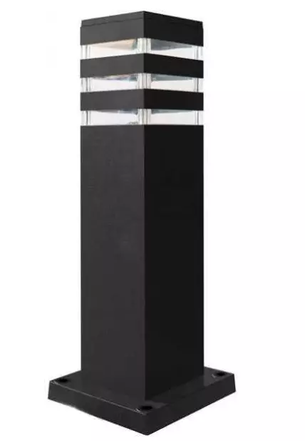 MasterLED Malibu Kerti 50 cm-es fekete színű E27-es foglalatú állólámpa