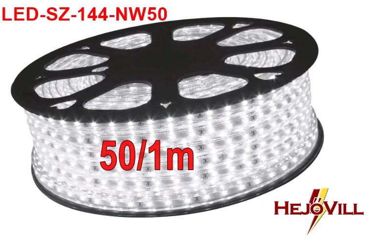 Tracon LED-SZ-144-NW50 LED szalag, beltéri SMD5050,60LED/m,14,4W/m,560lm/m,W=10mm,4000K,IP20,50m,EEI=G