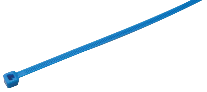 Tracon 190K Normál kábelkötegelő, kék 200×4.8mm, D=3-50mm, PA6.6