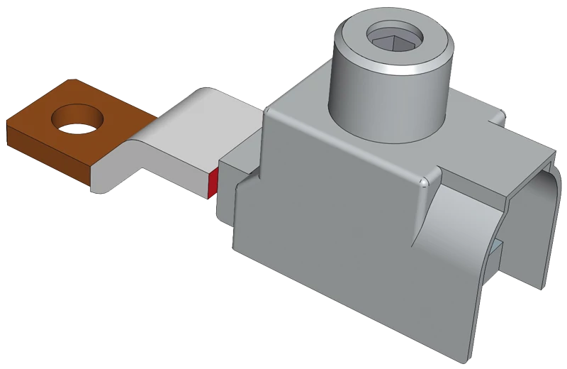 Tracon ESK-KETO-00/95 Betáp kapocs 00, 25-95mm2, Cu/Al, M8, AC690V/DC1000V-250A