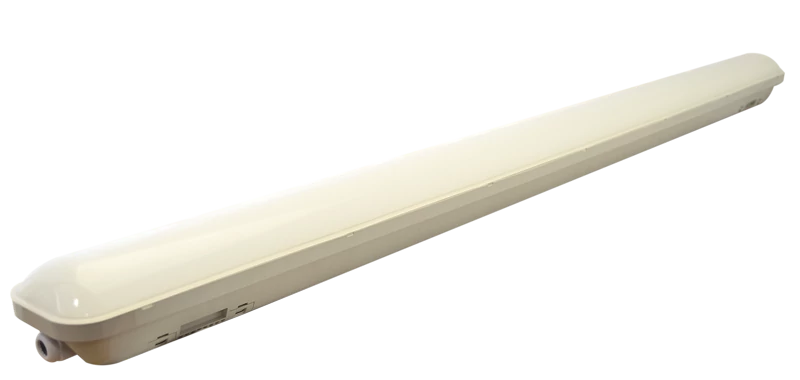 Tracon LV1548M Védett LED ipari lámpatest mozgásérzékelő funkcióval 230 V, 50 Hz, 48 W, 4000 K, 4000 lm, IP65, EEI=F