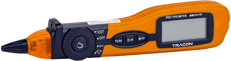 Tracon MM3311D Feszültségkereső, toll típus DCV, ACV, OHM, diode, NCV