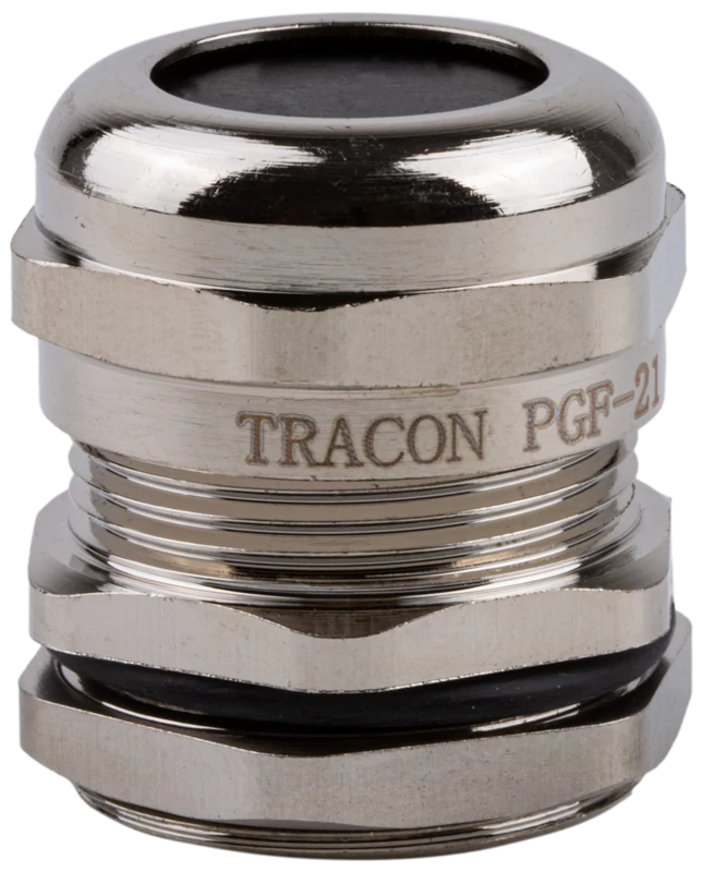 Tracon PGF-16 Gázmenetes tömítőszelence, fém IP66, 6-12mm