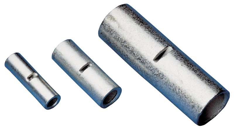 Tracon TH120 Szigeteletlen toldóhüvely, ónozott elektrolitréz 120mm2, (d1=15mm, L=45mm)