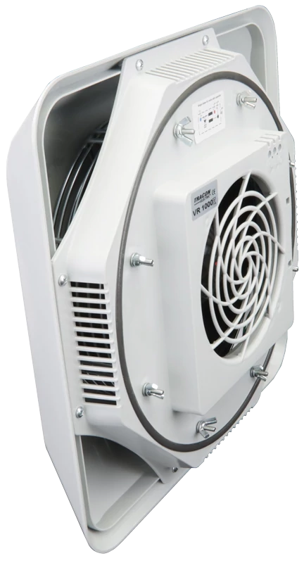 Tracon VR1000 Tető ventilátor 1000 m3/h, IP44, 80 W, 230 VAC, 0.45 A, 72 dB