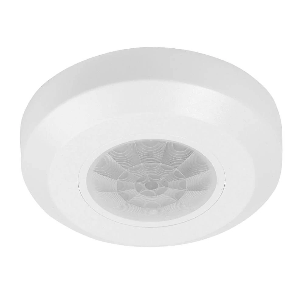 VIVALUX Infravörös mozgásérzékelő; 230V; IP20; kerek; Ø76x20.2mm; felületre szerelhető;  400W; LED 200W; fehér; VIV004340