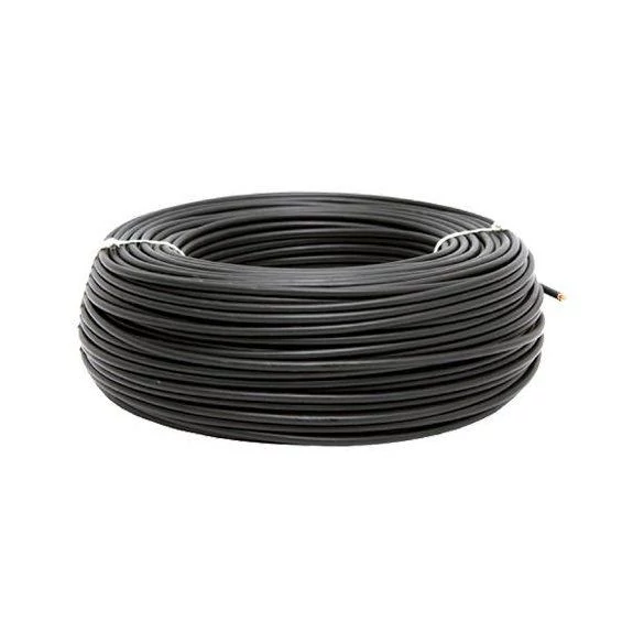 MCU (H07V-U) 1,5 mm2 fekete tömör réz PVC szigetelésű 450/750V vezeték (100m)