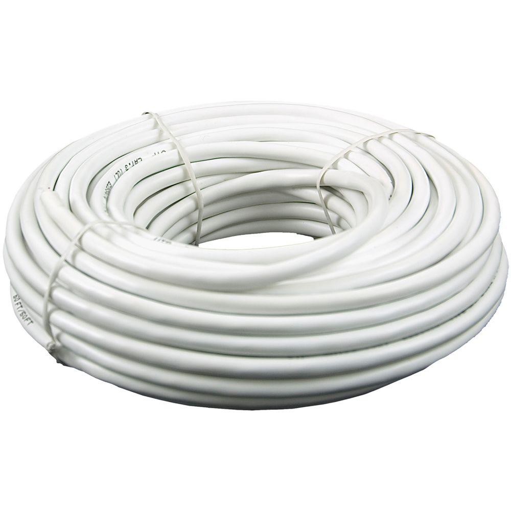 MT (H05VV-F) 3x10 mm2 fehér, 1 fm kiszerelés sodrott réz PVC szigetelésű 300/500V kábel