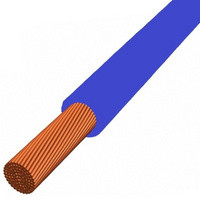 MKH (H07V-K) 1x10 mm2 kék, 1 fm kiszerelés sodrott réz PVC szigetelésű 450/750V vezeték
