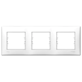 Schneider Electric Sedna Hármas keret, IP44, fehér SDN5810721